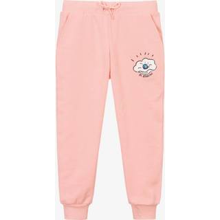 Mini Rodini Seashell cotton sweatpants - pink - M 24/36