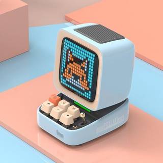Divoom Ditoo-Pro Retro Pixel Art Bluetooth Speaker - Blue