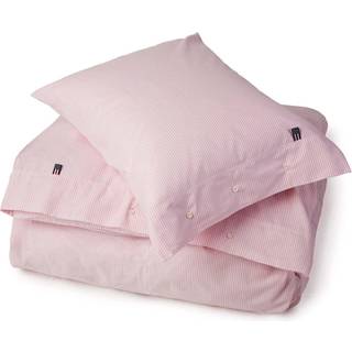 Lexington Icons Pin Point Dynebetræk Pink/ White 220x220 cm