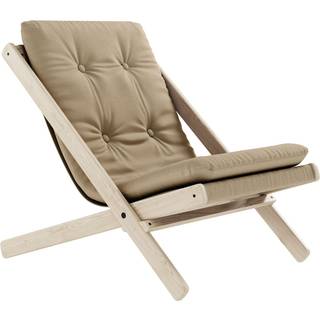 Boogie outdoor Lounge Stol fra Karup Design i Massiv FSC Fyrretræ | Japandi - Ubehandlet - 402 Beige