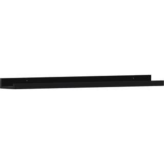 Billedhylde Sort 90 cm