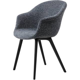 Gubi Bat Spisebordsstol Betrukket / Plastbase - Stole Bouclé Around Bouclé 023 - 10091852