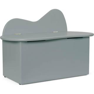 Ferm Living Slope bænk med opbevaring 75x38x51 cm Storm