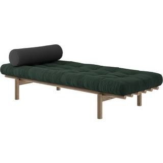 Next Daybed Fra Karup Design i Massiv FSC Fyrretræ | Japandi - Carob Brown - 512 Seaweed
