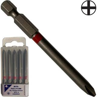 BATO 1/4" Bits industri Ph1 x 75mm (48901)