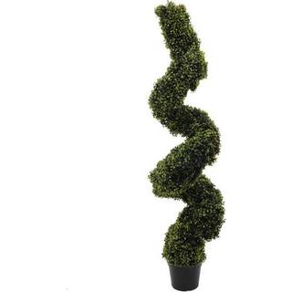 Europalms Boxwood Spiral, artificial, 150cm TILBUD NU spiralformet buksbom