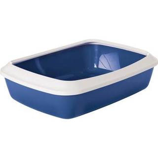 Savic Iriz Kattebakke Med Kant Nordic Blue - 42x30x10 cm