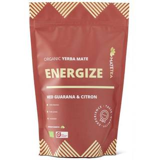 Matetea Yerba Mate Energize Guarana Og Citron Ø (180 g)