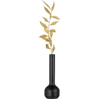LIND DNA Silhouette 120 vase Black steel