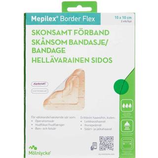 Mepilex Border Flex 10 x 10 cm 2 stk.