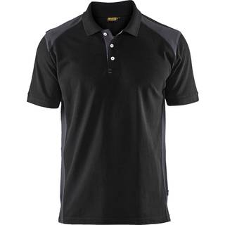 Blåkläder 3324 Poloshirt / Poloshirt - 2XL - Sort/Mellemgrå