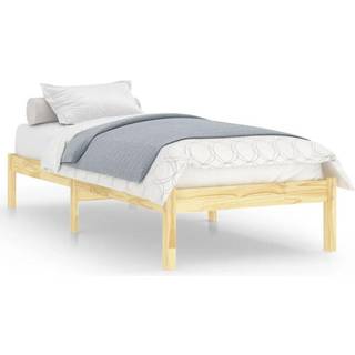 sengeramme 75x190 cm massivt træ