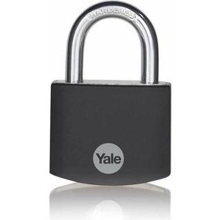Yale hængelås Aluminium 38mm Sort 924941
