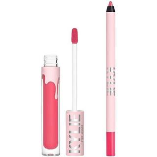 Kylie Cosmetics Kylie Jenner Lip Kit Velvet Mat læbesæt Skygge 203 Party Girl 2 stk. - 2 stk.