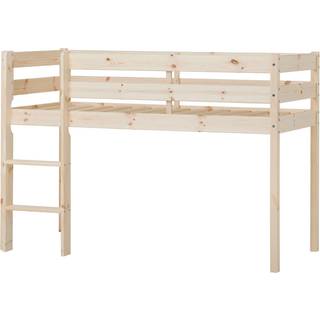 Hoppekids ECO Comfort halvhøj seng 70x160 cm. - natur