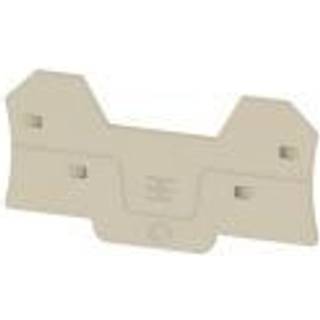 Weidmüller Endeplade for push in al4c 2,5 beige