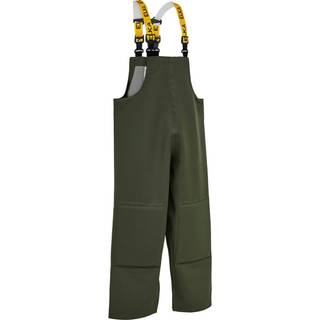 Overall kraftige m/knæforst. PVC 177303 oliven Str. M