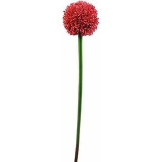 Kunstige Allium Gren, rød