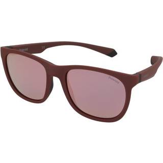 Polaroid PLD 2140/S Polarized T9H/JQ 55 Solbriller Mænd Burgunder - Matte Burgundy Black - 55mm