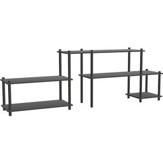 WOUD Elevate shelving system 8 - Black