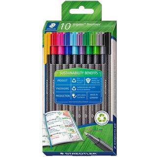 Staedtler TRIPLUS FINELINER 0,3MM RCP 10/ASS