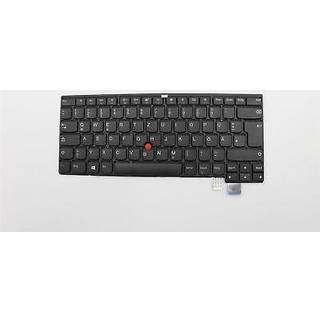Lenovo Darfon - Bærbar tastatur - til udskiftning - Tysk - Sort