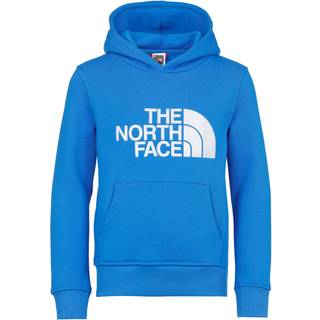 The North Face Boys' Drew Peak Pullover Hoodie Super Sonic Blue, XS