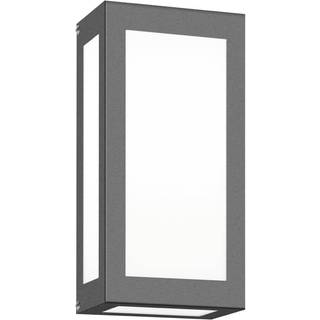 Aqua Rain udendørs LED-væglampe, antracit