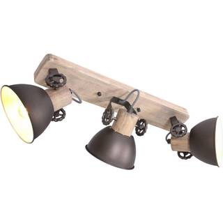 Gearwood loftspot, 3 lyskilder, aflangt, antracit