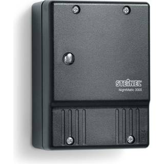 Steinel NightMatic 3000 Vario Lysrelæ 1000 W Sort