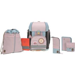 Lässig Boxy Schulranzen-Set Unique rose/blue/black