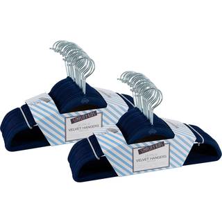 Forenkle 50 Pack Kids fl?jlsb?jler | Slim | Ikke-glidende design | Rumbesparelse | B?rne t?j | Skjorter | Bukser | Kjoler | Baby b?rnehave | LACE