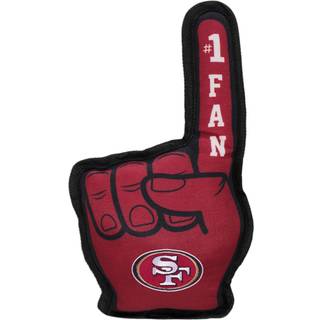 NFL San Francisco 49ers #1 fan legetj til hunde og katte. Bedste hrde PET-legetj med indre squeaker