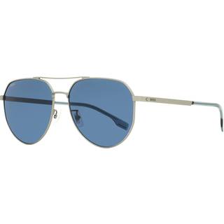 BOSS Boss 1473/F/SK Asian Fit R81/KU 61 Solbriller Mænd Silver - Matte Ruthenium Silver - 61mm