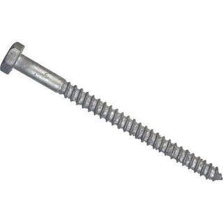 Hillman Group 812015 Hot Dipped Galavanized Hex Lag Screw 1/4 x 3-tommer 100-pack