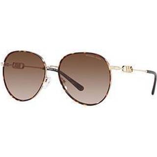 Michael Kors Kvinde MK1128J Empire 101413 Solbriller Metal Havana Brun Pilot Normal Skygge