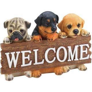 Summerfield Terrace Puppy Welcome Sign 9.5x4x6.5