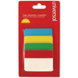 Universal Unv99021 Self -Stick 2 in. Indeksfaner - Assorterede farver (40/pakke)
