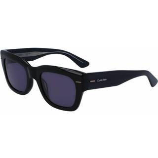 Calvin Klein Mand CK23509S 001 Solbriller Acetat Sort Grå Firkantet Normal Normal