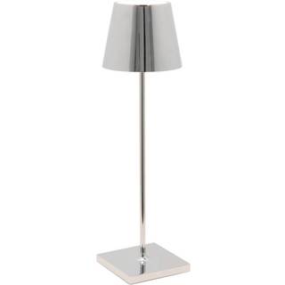 Zafferano Poldina bordlampe batteri deko krom