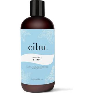 CIBU SHAMPOO CONCORTER & BODY WASH 30021 11.83 FL OZ (350 ml) Sulfatfri frisk duft til alle hud- og hårtyper Mænd/Kvinder Hair Body Face & Bubble