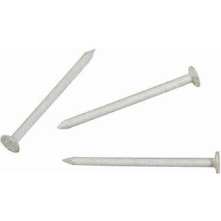 FAS-N-TITE 461819 Hvidmalet rustfrit st?l trim negle 1-1/4 """" 6 oz. Pakke