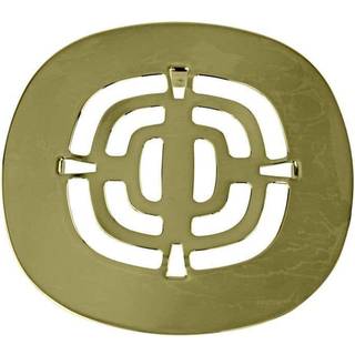 Westbrass messing Snap-in brusebad silgridt poleret messing D316-03