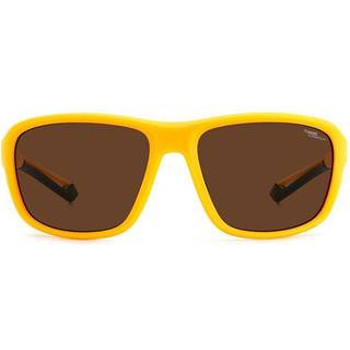 Polaroid PLD 7049/S Polarized 2V7/47 62 Solbriller Mænd Gul - Matte Yellow - 62mm
