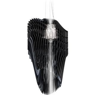 Slamp Avia Lysekrone 100 Cm - Loftslamper Cristalflex® Sort - AVISM00BKF01T00000EU