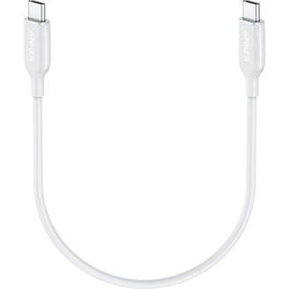 Anker 541 USB-C to USB-C Cable White / 1 ft