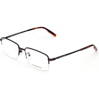Ermenegildo Zegna EZ5190D Asian Fit 002 57 Briller Mænd Black - Matte Black - 57mm