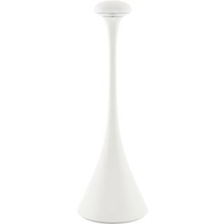 Nudrop LED-bordlampe, batteri, IP54, snehvid