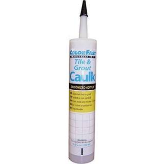 TEC Color Matched Caulk af Colorfast Unsanded 934 DeLorean Gray
