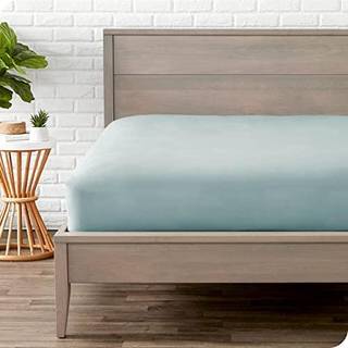 Bare hjem monteret nederste ark Twin Størrelse - Premium 1800 Microfiber - Ultra -Soft Hotel Luksus - Deep Pocket - Holdable and Langing (Twin Li